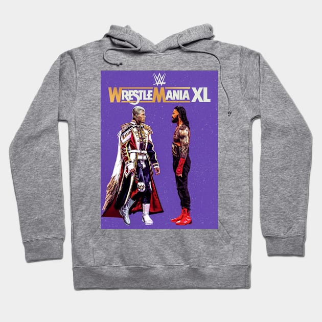 WRESTLEMANIA XL Hoodie by DEENOS